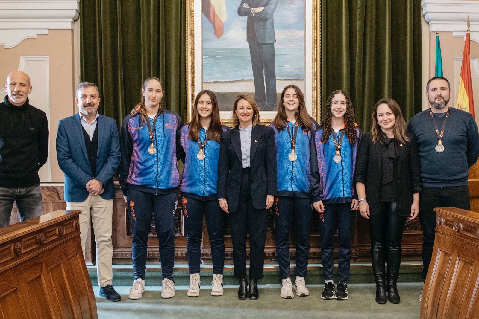 Carrasco destaca l'èxit de les jugadores del Nou Bàsquet Femení a les quals agraeix que porten el nom de Castelló pel cap alt alt