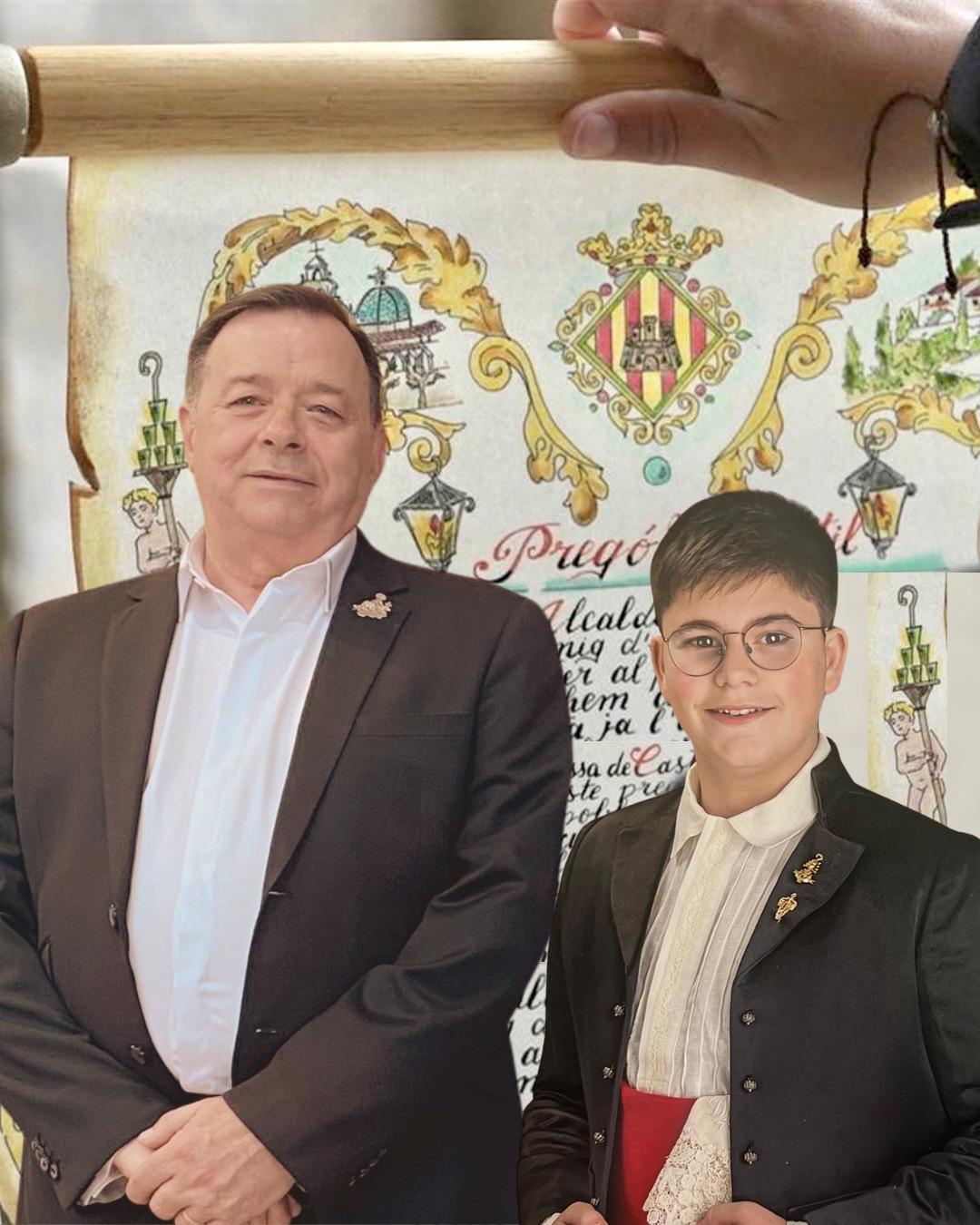 Vicente Marzá Miralles i David Sotos Atienza seran els ‘pregoners’ de la Festes de la Magdalena 2025
