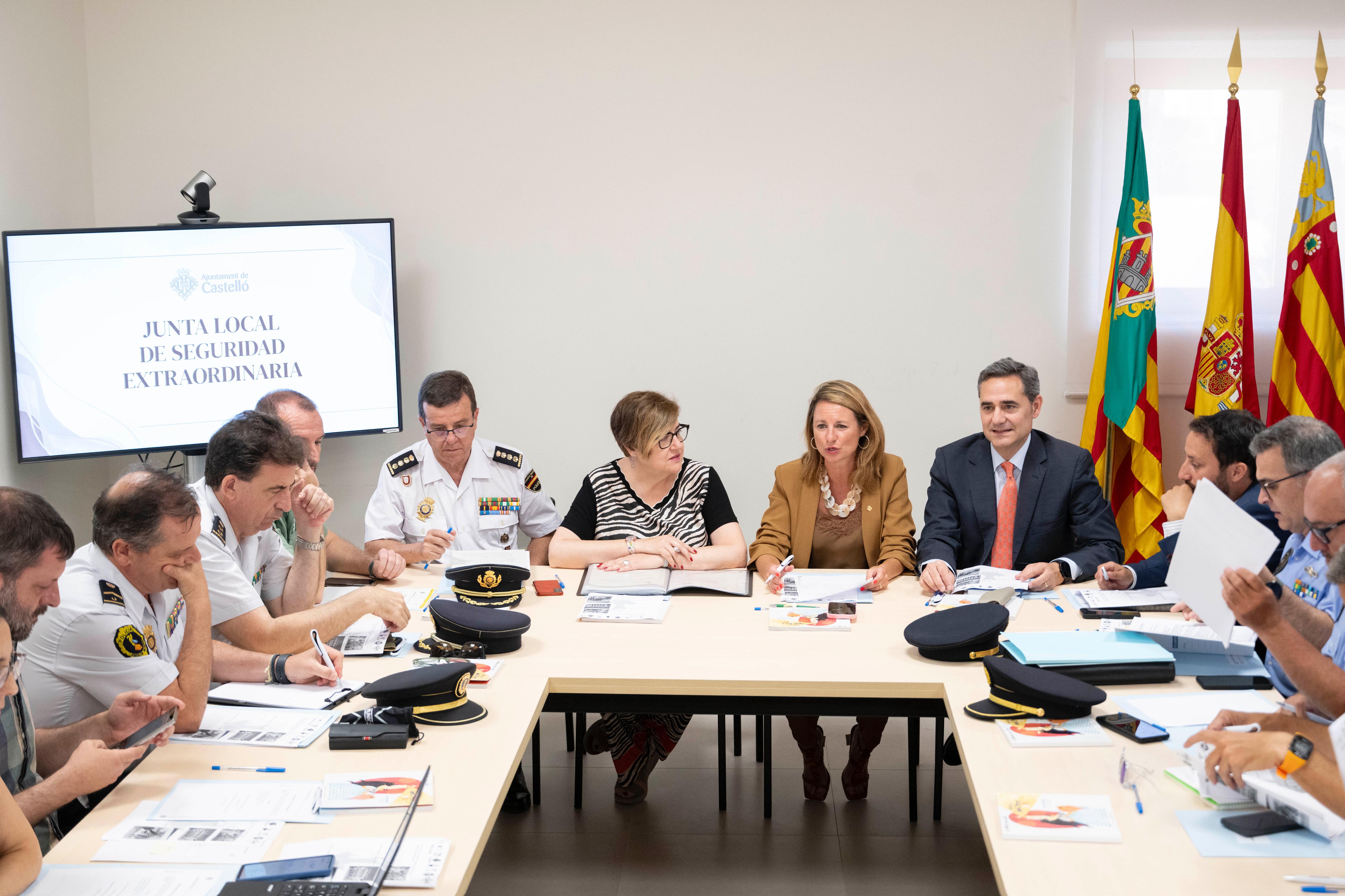 Castelló reforça la seguretat per a Sant Pere, la nit de Sant Joan i el XXI Congrés de Penyes de Futbol amb un ampli dispositiu