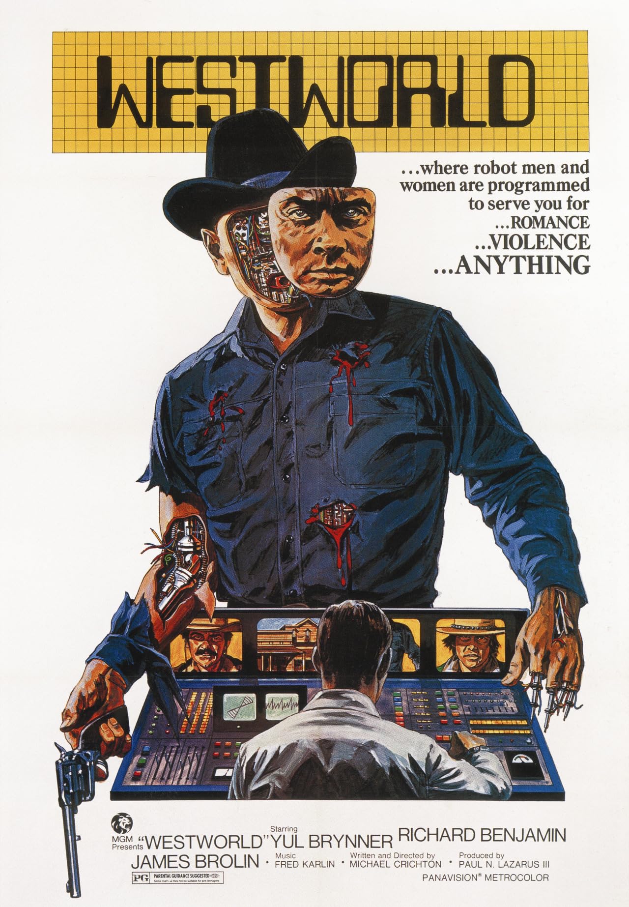 Póster "Westworld (armas de metal)"