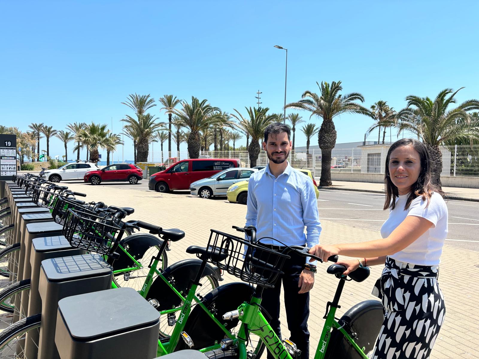 Castelló amplia les bases del Bicicas per a oferir més servei en els punts de major afluència aquest estiu