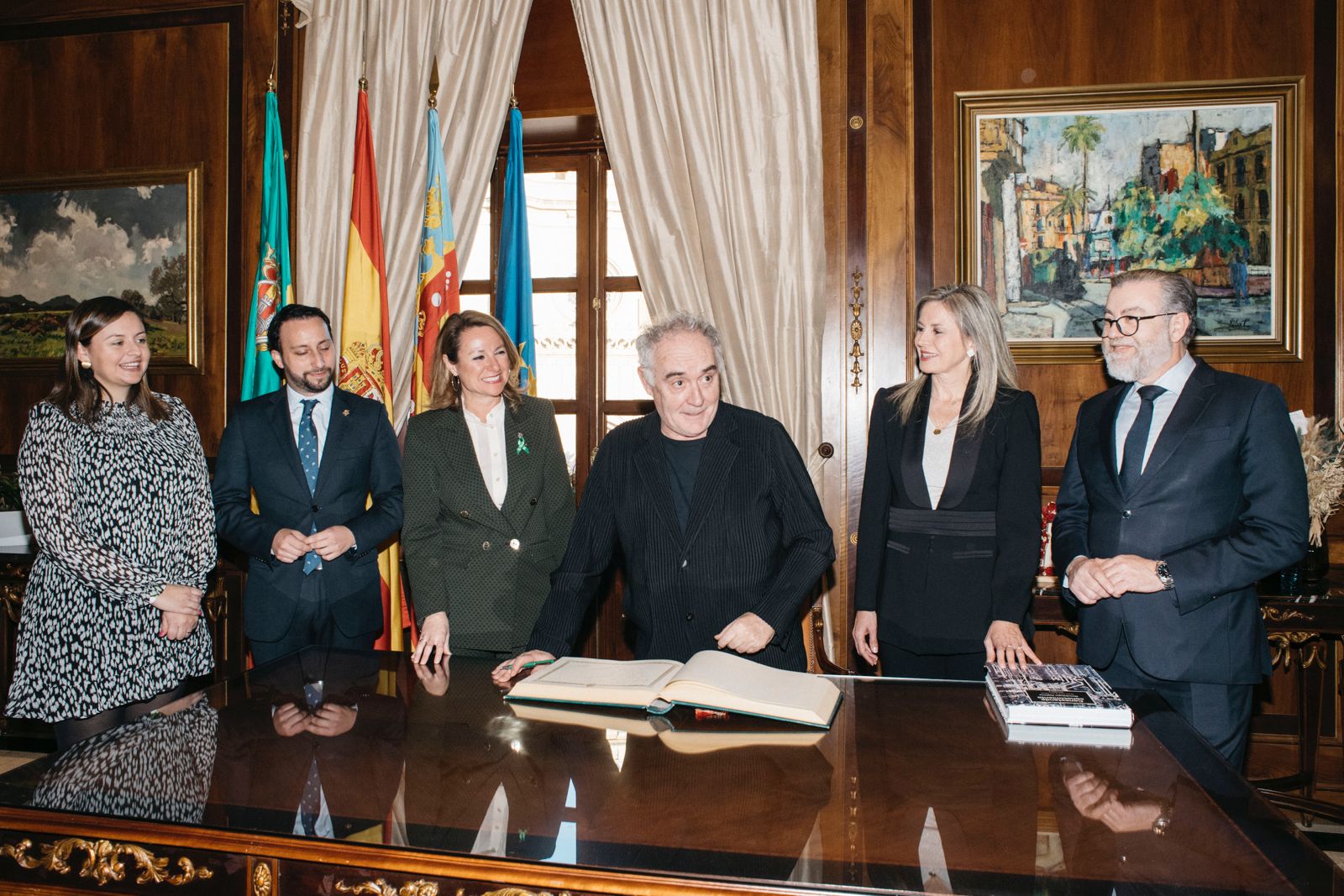 Carrasco: “Comptar amb la presència de Ferran Adrià reforça la capitalitat de Castelló en l'àmbit gastronòmic”