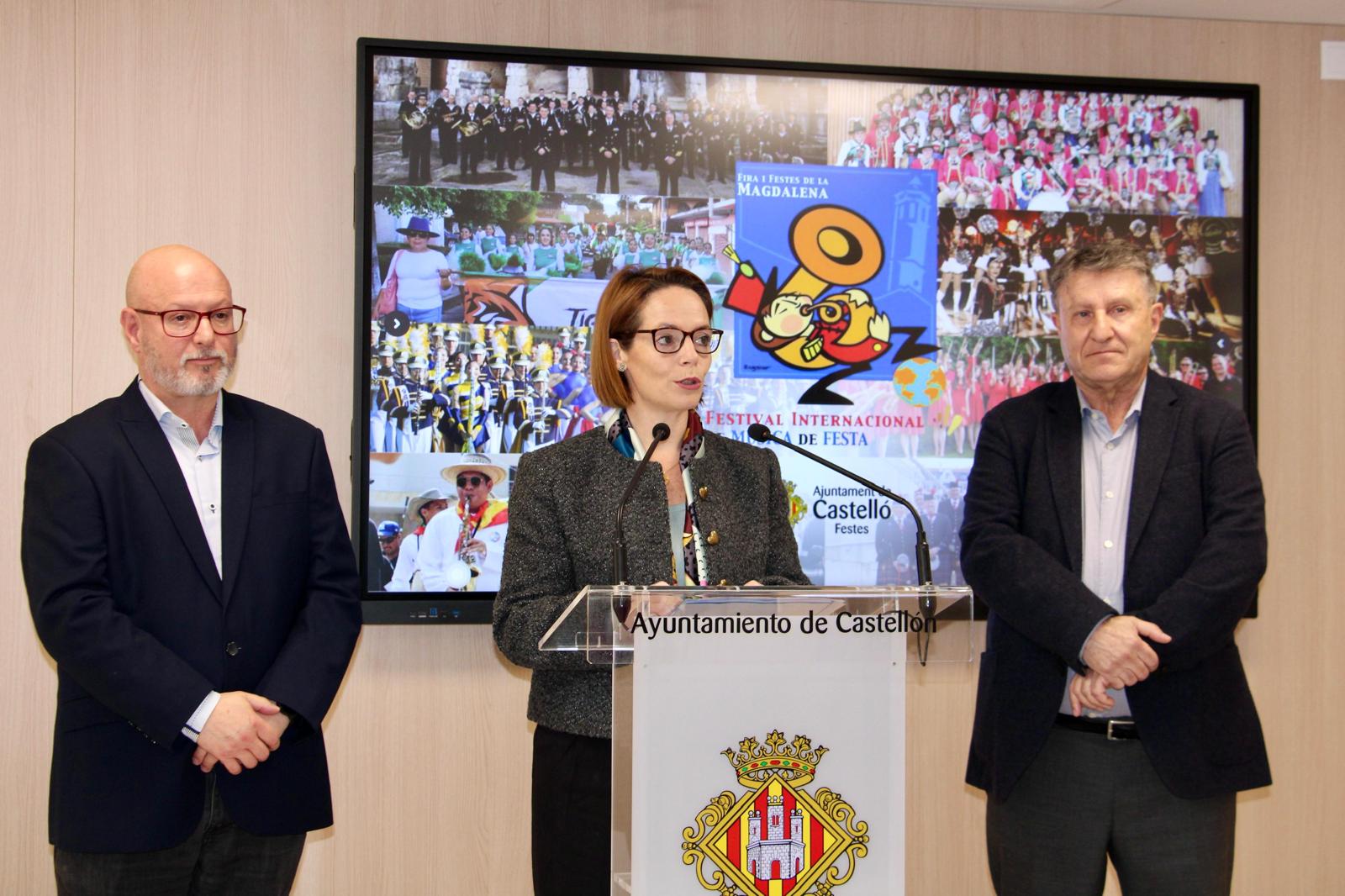 La XXXIV edició del Festival de Música de Festa comptarà amb més de 300 participants i consolida el caràcter internacional de les festes de la Magdalena
