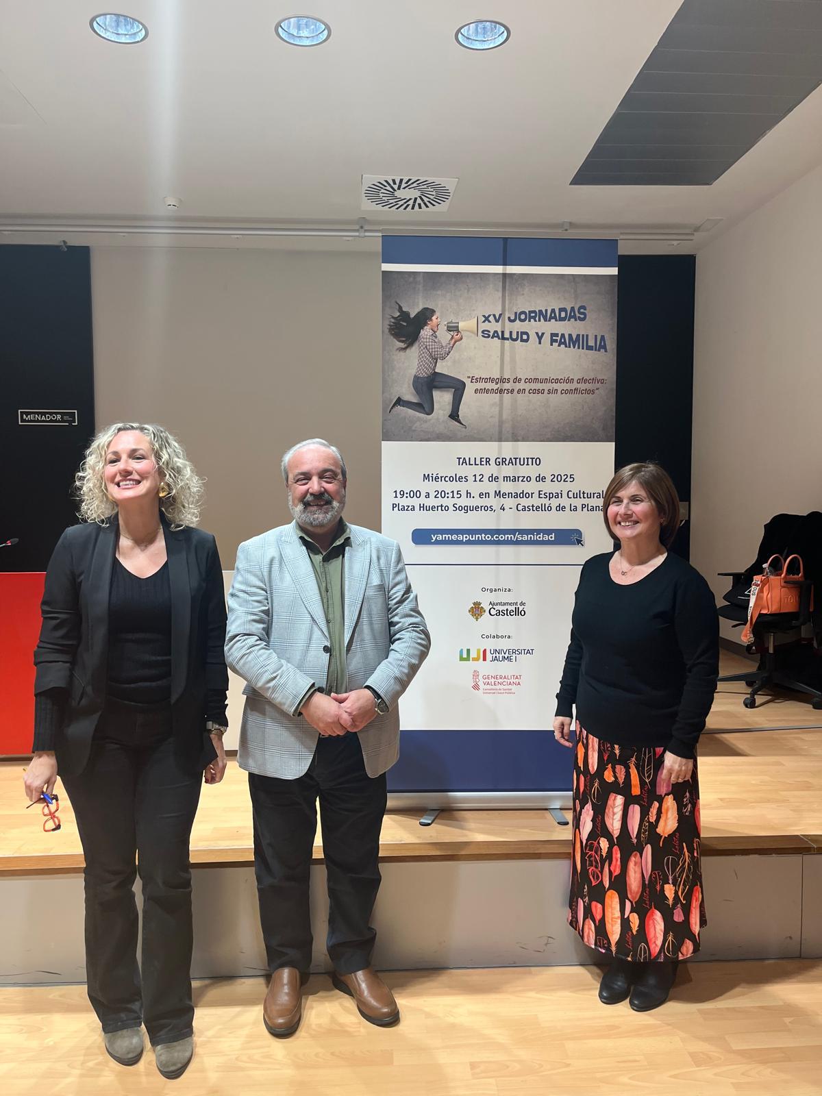 Èxit de participació en la XV edició de les Jornades Salut i Família a Castelló