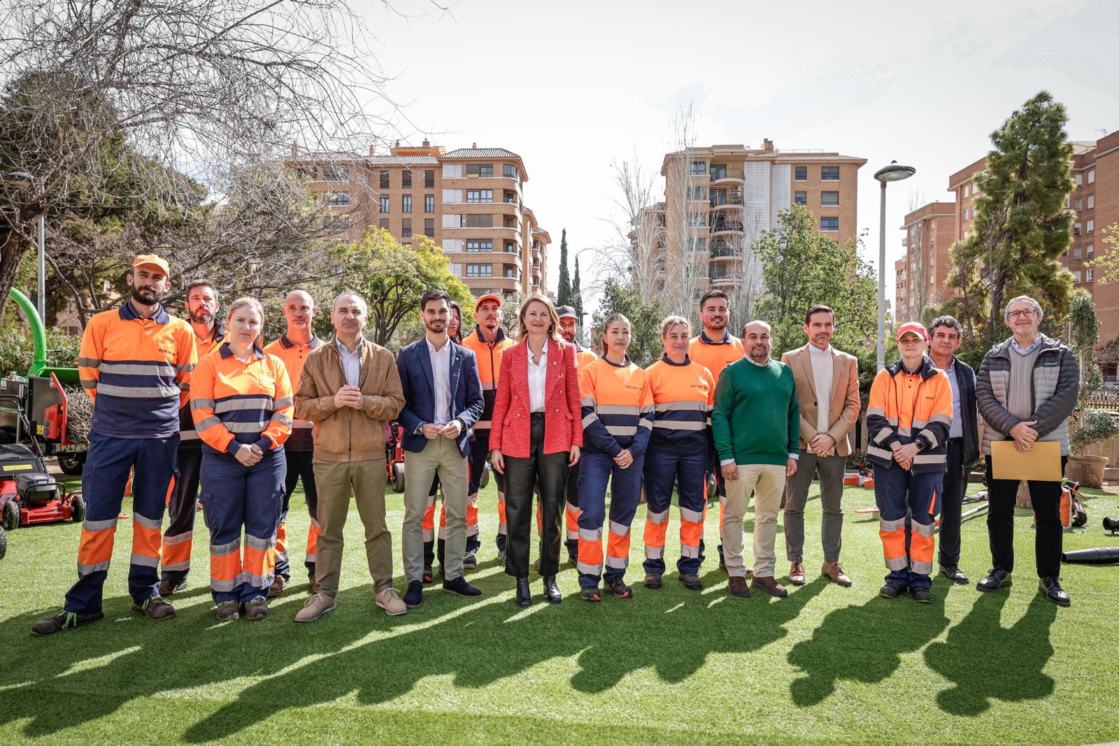 Castelló invertirà més de 7,2 milions d'euros a l'any en la seua aposta per la renaturalització de la ciutat amb el manteniment i millora de jardins