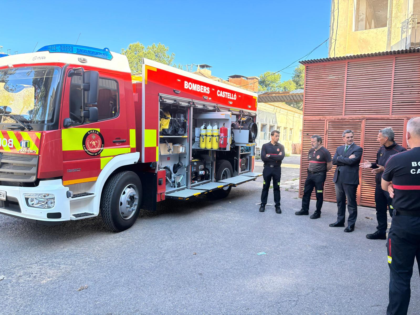 La regidoria de Seguretat i Emergències incorpora un nou Furgó de Salvaments Varis per a reforçar les intervencions tècniques dels Bombers de Castelló