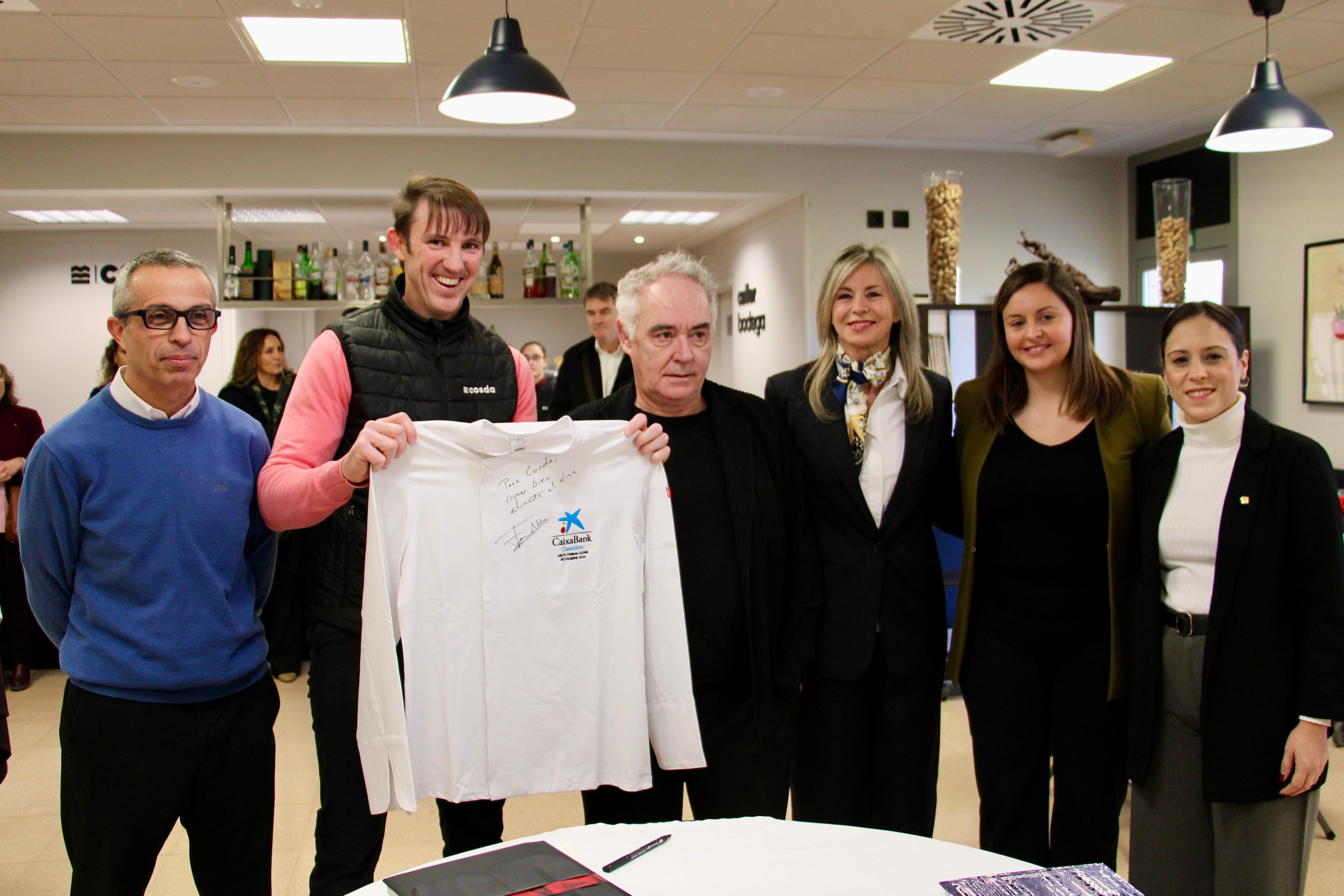 Ferran Adrià impartix a Castelló un curs de gestió per a hostalers de la mà de l'Ajuntament i CaixaBank