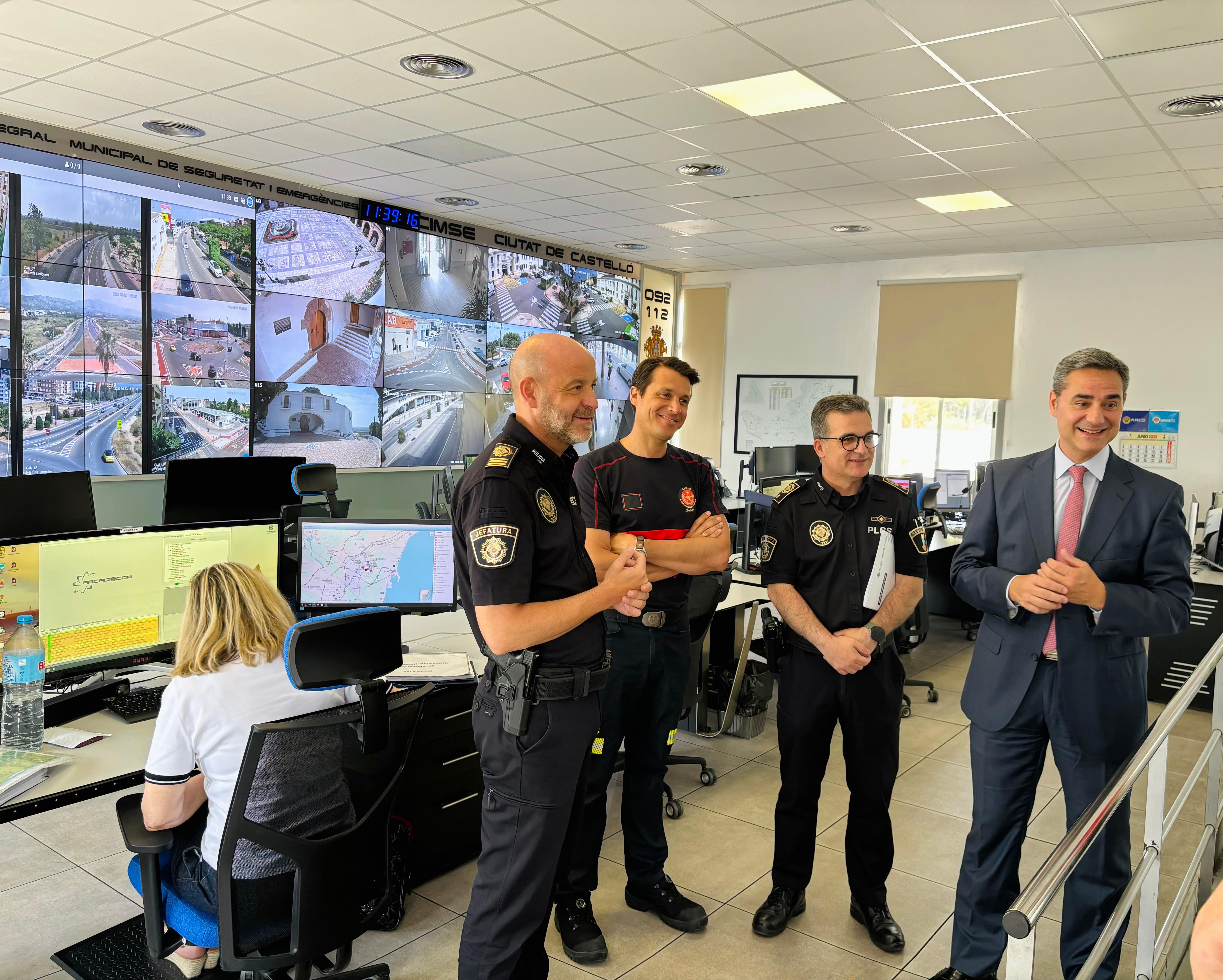 Castelló fa un salt tecnològic d'última generació per a millorar la resposta davant emergències amb noves inversions a les sales CIMSE, CECOPAL i les instal·lacions de Tetuan XIV