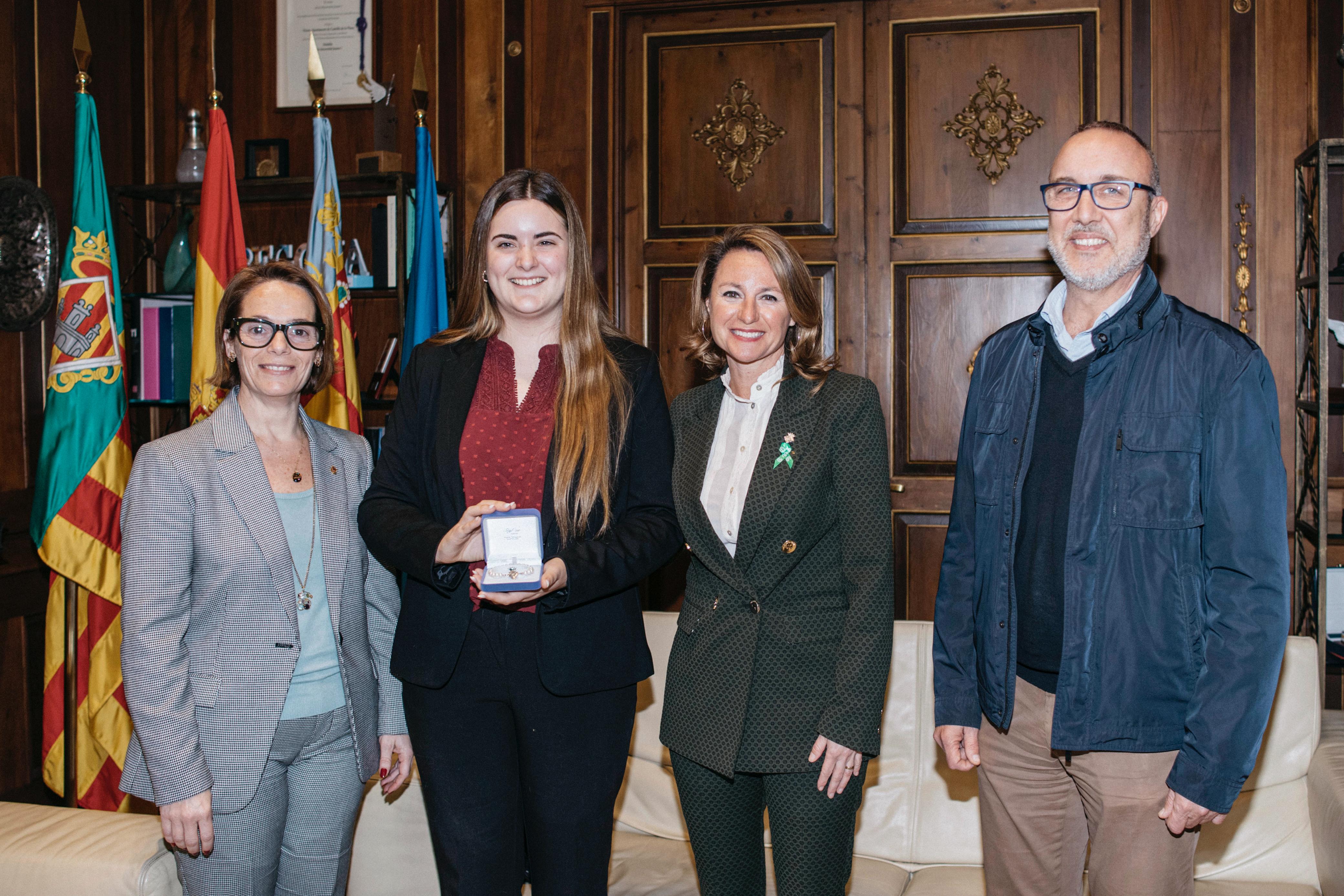 Begoña Carrasco rep a Marta Mateu Na Violant d’Hongria 2025