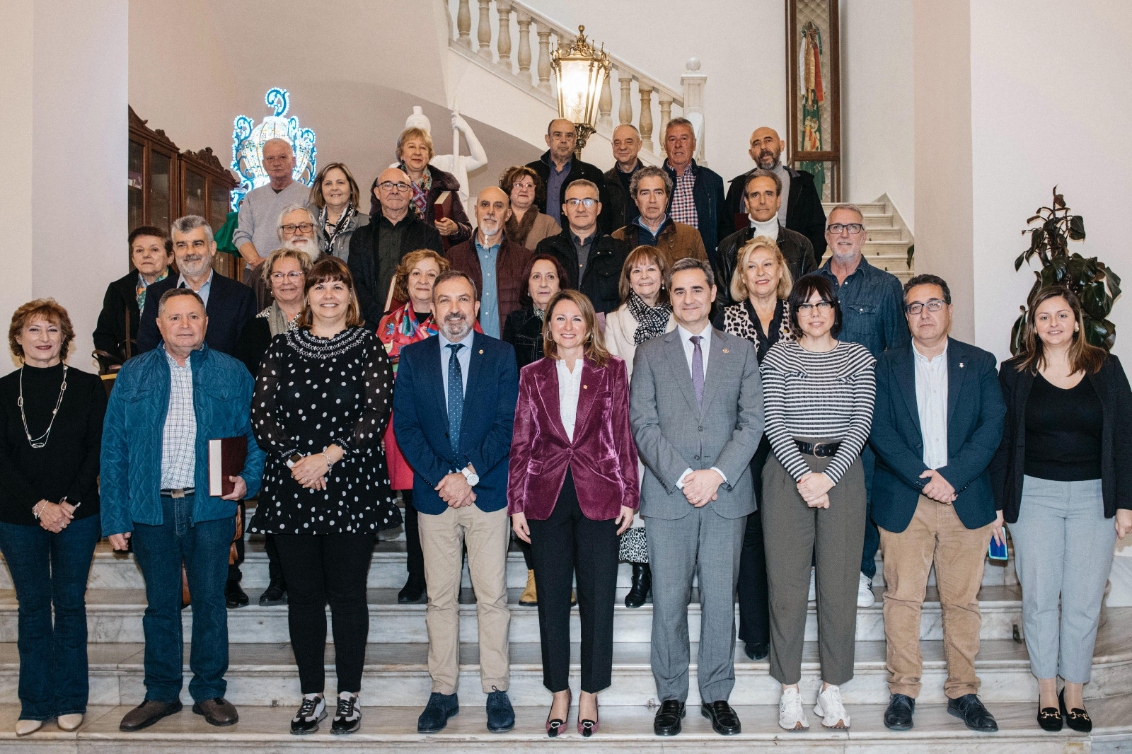 L'alcaldessa enalteix la labor de 31 treballadors municipals jubilats pels seus anys de servei als castellonencs