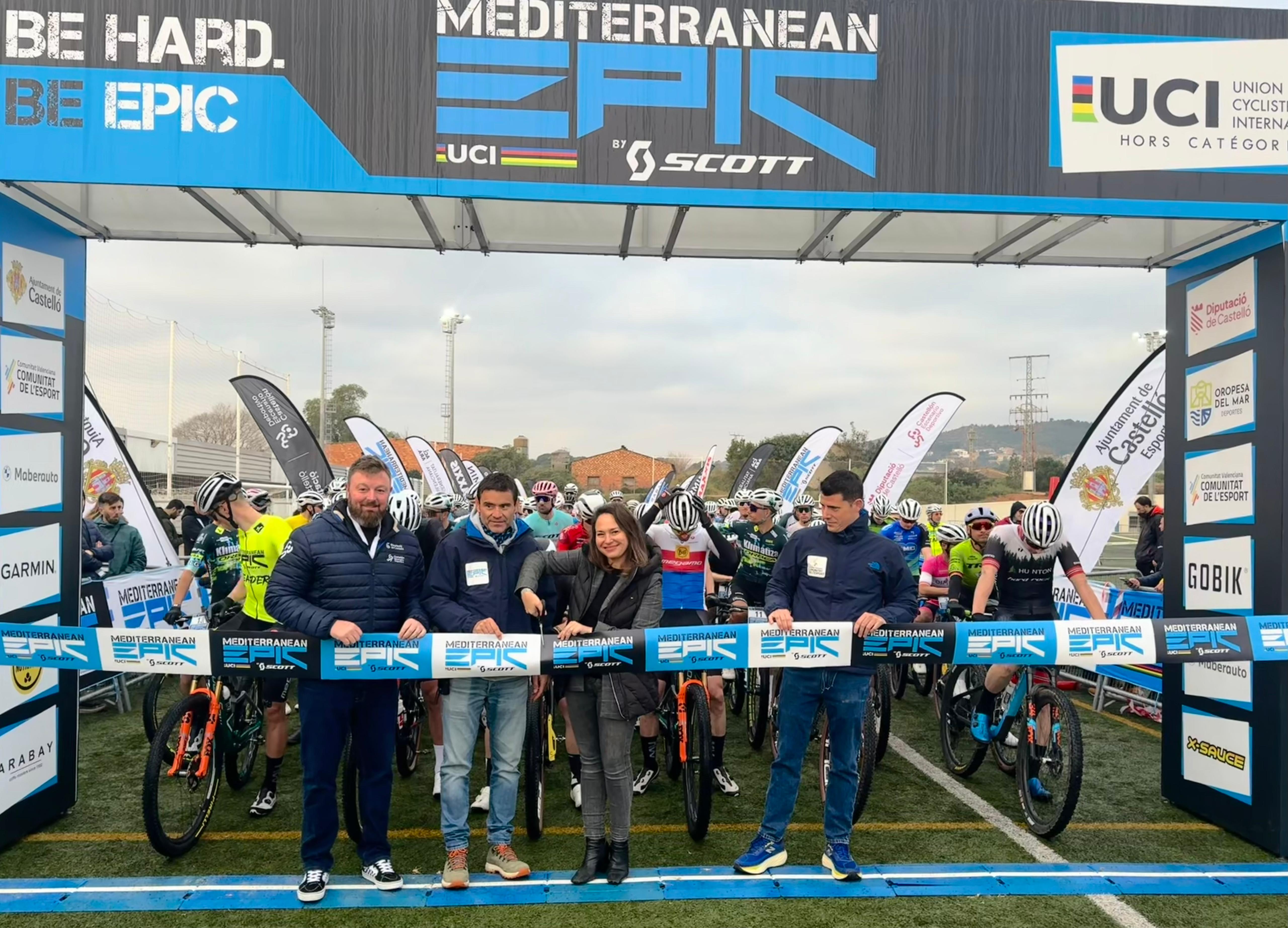 Castelló acull l'eixida de la Mediterranean Epic MTB amb més de 700 participants