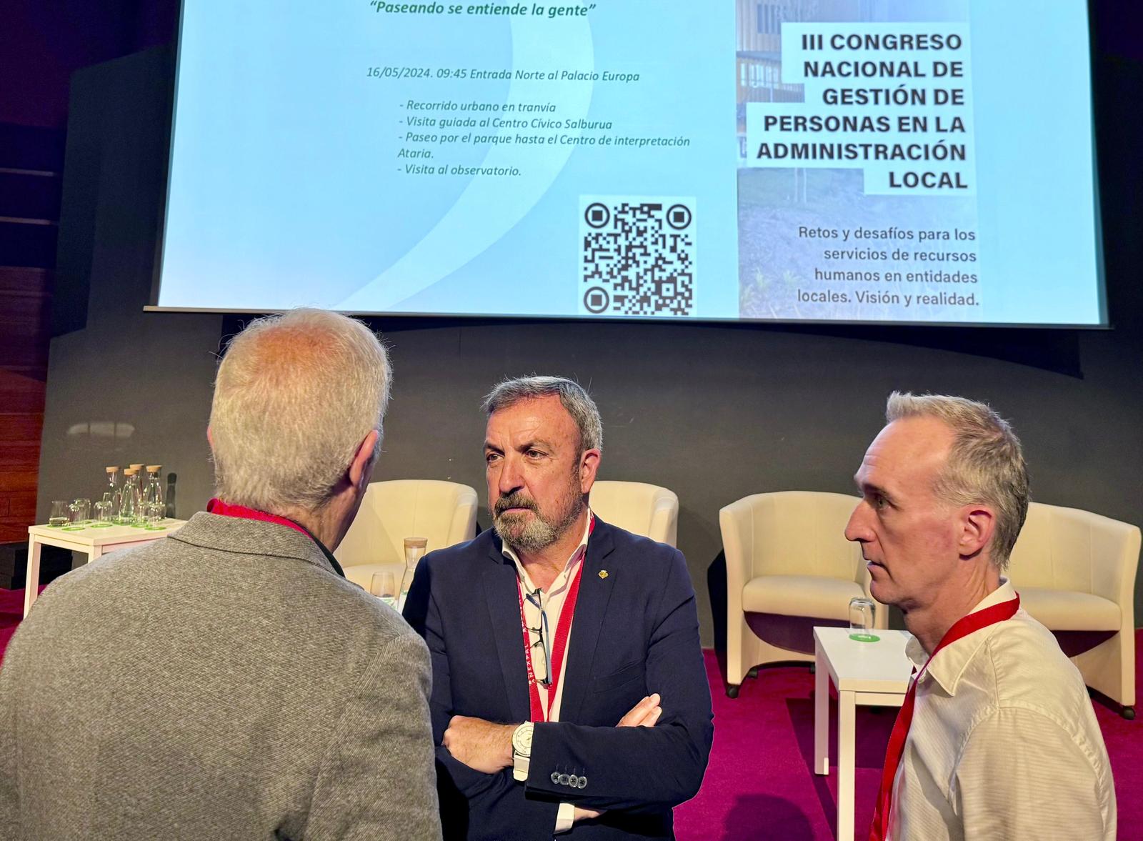 Redondo participa en el III Congrés Nacional de Gestió de Persones en l'Administració Local