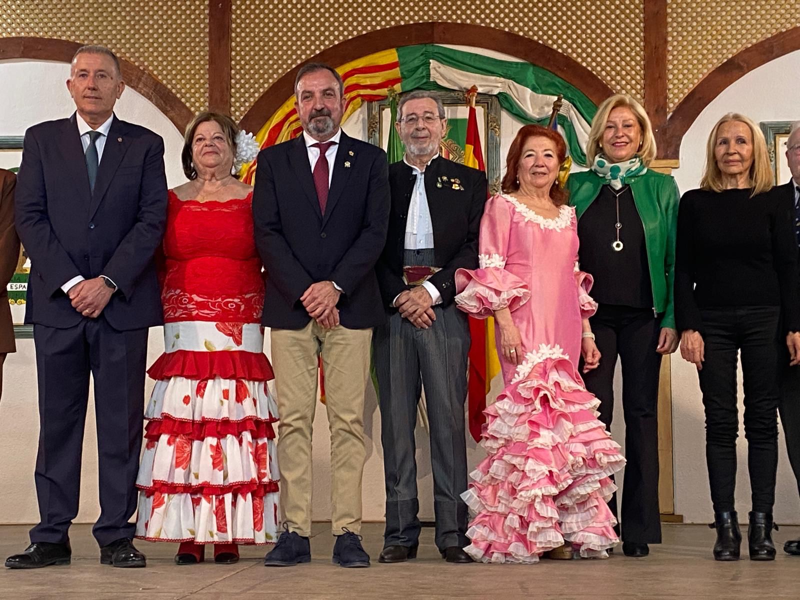 Juan  Carlos Redondo, mantenidor en el Dia d'Andalusia