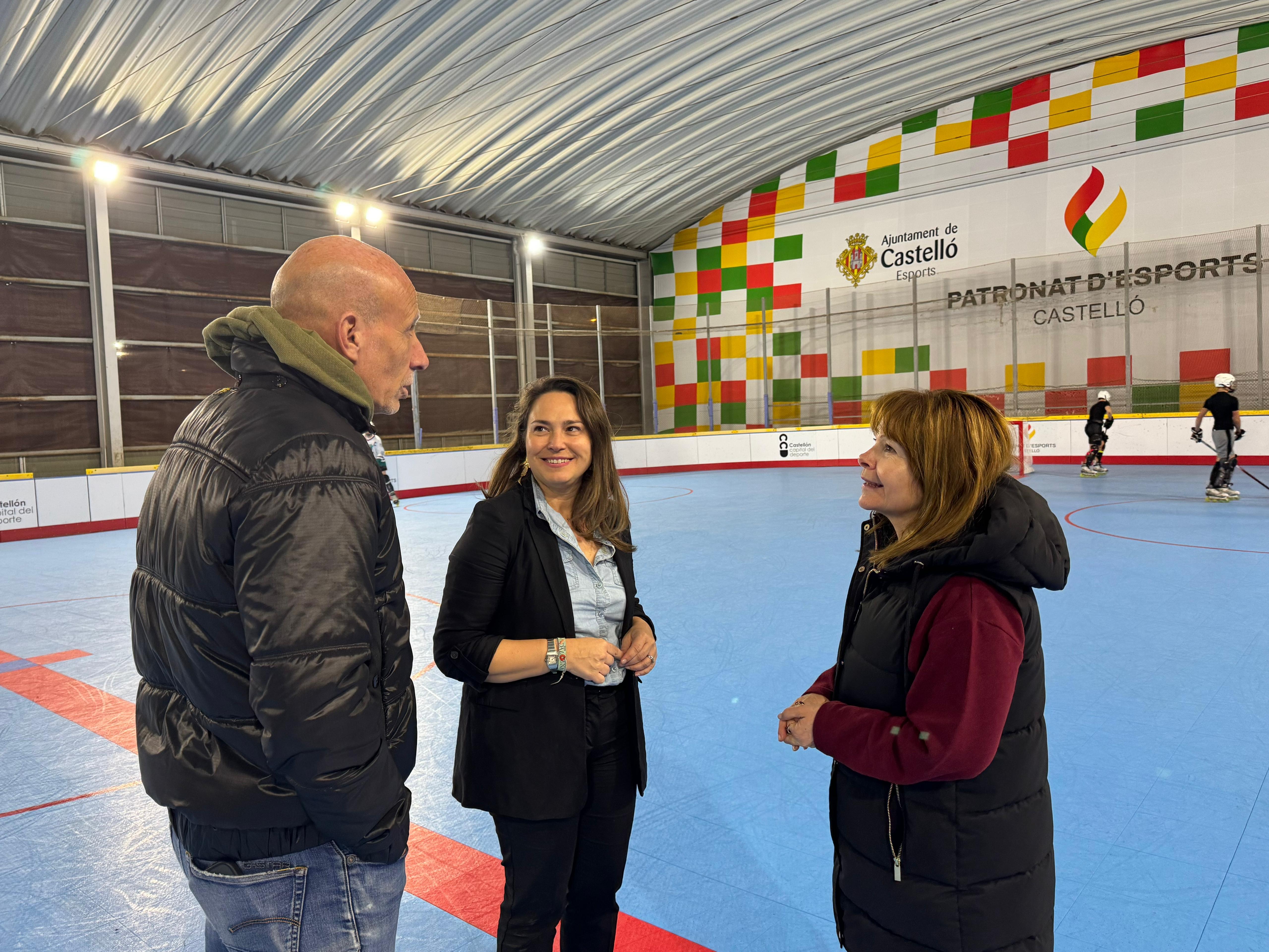 El Patronat d'Esports inverteix prop de 67.000 euros en el pavelló d'hoquei patins en línia millorant la seua seguretat