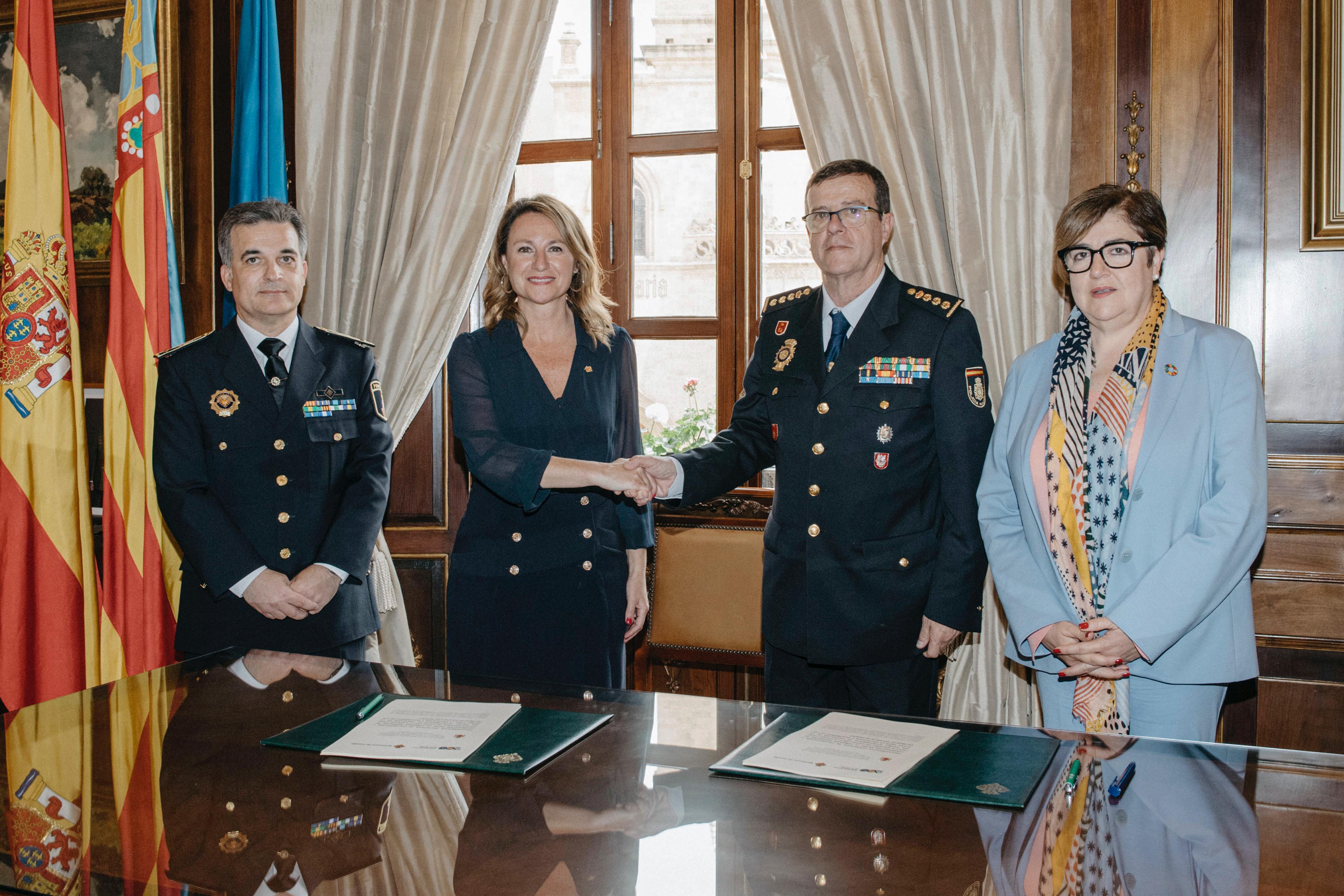 Begoña Carrasco reafirma el seu compromís contra la violència de gènere amb la signatura del nou conveni VioGen que millorarà l'atenció i protecció de les víctimes