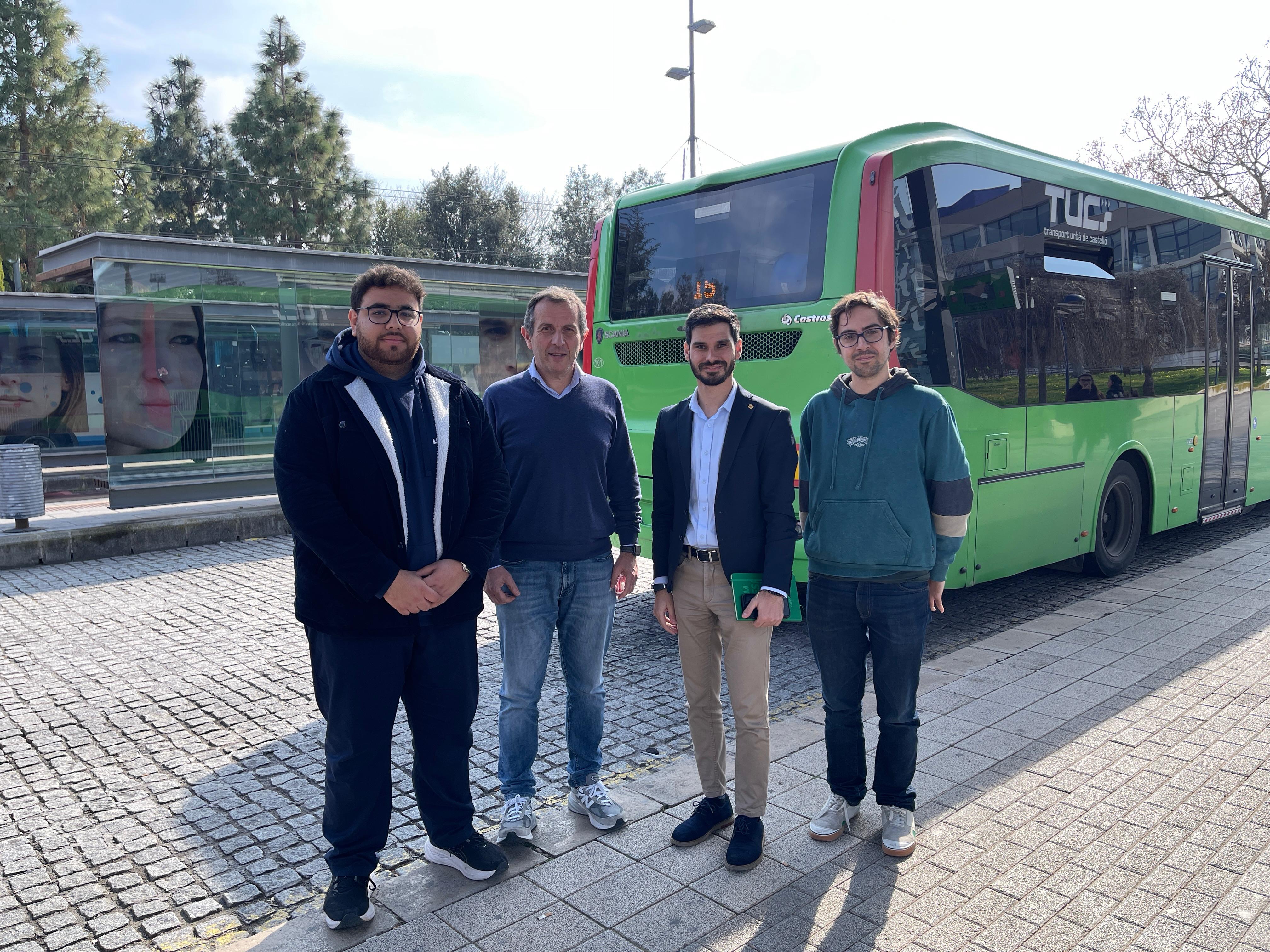 Ramírez adapta la freqüència de l'autobús responent a la petició del Consell de l'Estudiantat de l'UJI